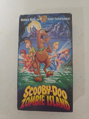 Scooby-Doo on Zombie Island VHS 1998 WB/Hanna Barbera Rare Slip Cover Used